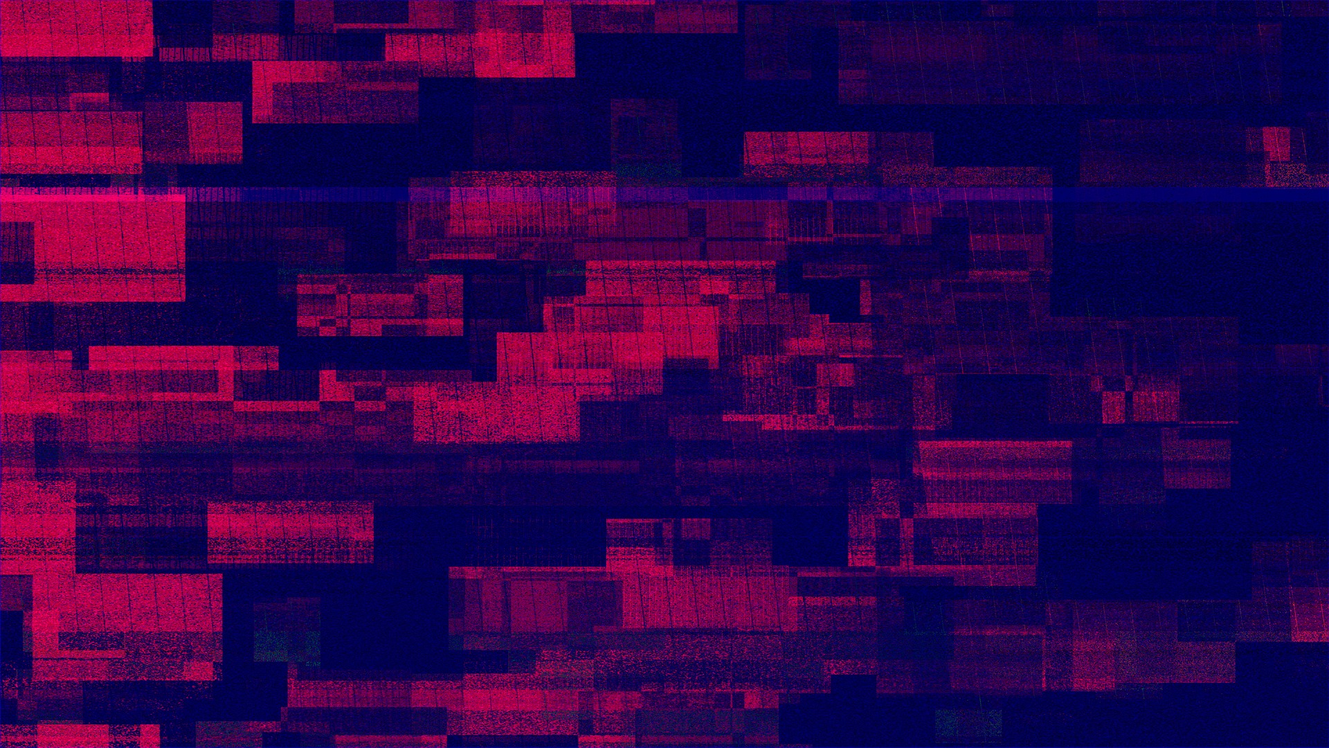 Red Glitch Pattern